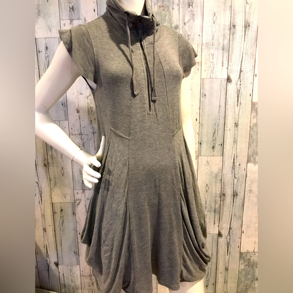 Kenzie grey knit dress.
